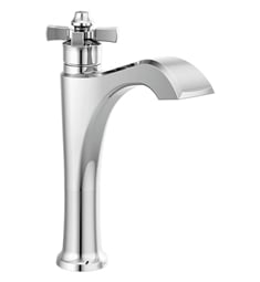 Delta 657-DST Dorval 9 3/4" Single Hole Bathroom Sink Faucet