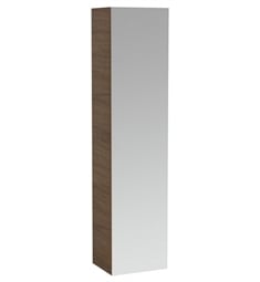 Laufen H458020971 Ilbagnoalessi One 66 7/8" Wall Mount Tall Cabinet with Soft Closing Hinged and Two Glass Shelves