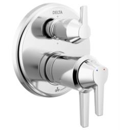 Delta T27T971 Galeon 6 3/4" 17T Series Thermostatic Valve Trim with Integrated Volume Control and 6 Function Diverter