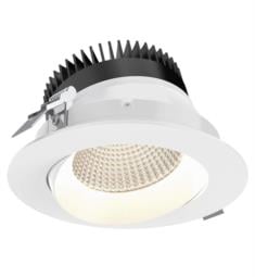 DALS Lighting GBR06-CC-WH 1 Light 7 1/4" Gimbal Regressed Recessed Downlight in White