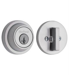 Kwikset 660RDT-SV1 2 1/2" Single Cylinder Round Deadbolt SmartKey with RCAL Latch and RCS Strike with New Chassi