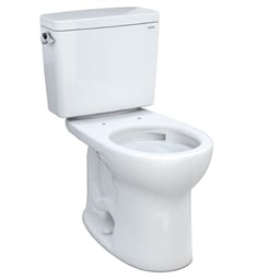 TOTO CST775CSF Drake 26 3/8" Two-Piece Round Toilet with 1.6 GPF Single Flush - Universal Height