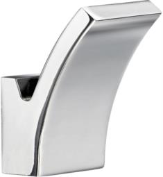 Smedbo FK140 Dry 2 7/8" Simple Wall Mount Double-Pack Towel Hook in Polished Chrome