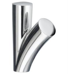 Smedbo FK100 Dry 3" Wall Mount Double Towel hook in Polished Chrome
