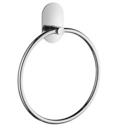 Smedbo BK1028 Beslagsboden 6 3/4" Wall Mount Round Self-adhesive Towel Ring in Polished Chrome