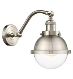 Innovations Lighting 515-1W-HFS-62 Franklin Restoration Hampden 1 Light 7 1/4" Clear Glass Wall Sconce with LED or Incandescent Bulb Option