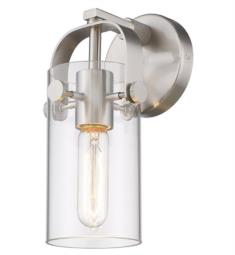 Innovations Lighting 423-1W-4CL Pilaster 1 Light 4 1/2" Clear Glass Wall Sconce with LED or Incandescent Bulb Option