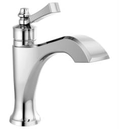 Delta 556-MPU-DST Dorval 8 1/2" Single Handle Bathroom Sink Faucet with Metal Push Pop-Up Drain