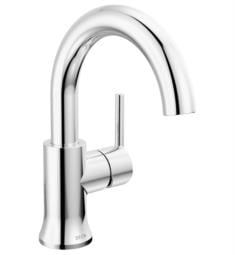 Delta 559HAR-DST Trinsic 8 7/8" Single Handle Bathroom Sink Faucet with Metal Push Pop-Up Drain