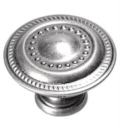 Hickory Hardware P8196-ST-10B Manor House 5 1/2" Mushroom Cabinet Knob in Silver Stone - Pack of 10