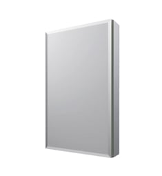 Fresca FMC8015-BE 15" Wide x 26" Tall Bathroom Medicine Cabinet w/ Mirrors, Beveled Edge