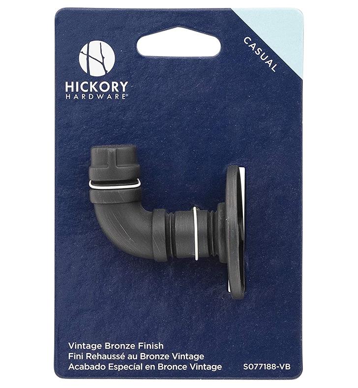 Hickory Hardware S077188-10B Pipeline 2 1/8 Wall Mount Decorative