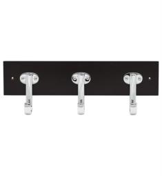 Hickory Hardware S077227-8B Euro-Contemporary 18" Wall Mount Three Rack Hook - Pack of 8