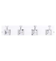 Hickory Hardware S077231-6B Forge 20" Wall Mount Four Rack Hook - Pack of 6