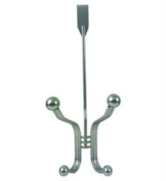 Hickory Hardware S077540 Over the Door Hooks 4 3/4" Wall Mount Double Robe Hook