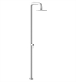 Phylrich 600 89" Free Standing Outdoor Pressure Balance Shower with Single Function Showerhead