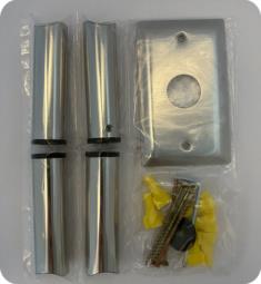 Amba AJ-BPL Jeeves 1" Replacement Long Bracket Pack for Towel Warmer