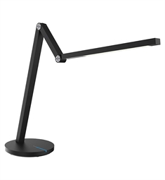 Dainolite MAN-168LEDT-BK Mantis 1 Light 1" LED Freestanding Table Lamp in Black