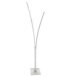 Dainolite VIN-6536LEDF Vincent 1 Light 14" LED Freestanding Floor Lamp with White Acrylic Diffuser