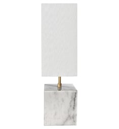 Dainolite TOD-221T Todd 1 Light 6 1/2" Incandescent Freestanding Table Lamp with White Shade