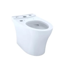 TOTO CT446CEFGNT40#01 quia WASHLET®+ Elongated Bowl Only with CeFiONtect in Cotton White Finish