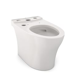 TOTO CT446CEFGNT40#11 Aquia WASHLET®+ Elongated Bowl Only with CeFiONtect in Colonial White Finish