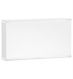 Dainolite EMY-105-20W Emery 2 Light 10" LED Wall Sconce with Frosted Acrylic Diffuser