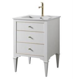 Fairmont Designs 1541-V24 Charlottesville 24" Freestanding Single Bathroom Vanity in Polar White