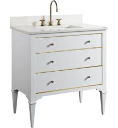 Fairmont Designs 1541-V36 Charlottesville 36" Freestanding Single Bathroom Vanity Only in Polar White