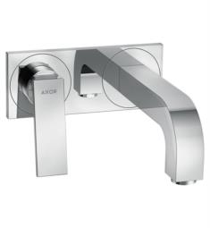 Hansgrohe 39119001 Axor Citterio 2 3/4" Single Handle Wall Mount Bathroom Sink Faucet in Chrome with Base Plate