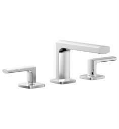 Phylrich 181-05 Radi 4 1/4" Double Lever Handle Widespread Low Spout Bathroom Sink Faucet