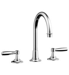 Phylrich 220-02 Works 10 1/8" Double Lever Handle Widespread High Spout Bathroom Sink Faucet