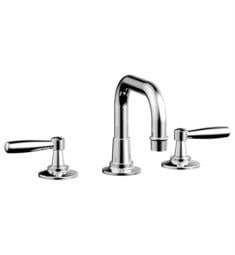 Phylrich 220-04 Works 6 1/4" Double Lever Handle Widespread Low Spout Bathroom Sink Faucet