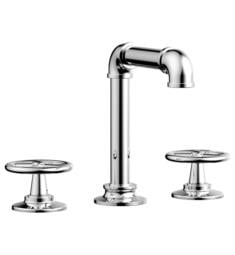 Phylrich 221-01 Works 7 1/4" Double Cross Handle Widespread High Spout Bathroom Sink Faucet