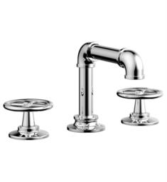 Phylrich 221-03 Works 5 1/2" Double Cross Handle Widespread Low Spout Bathroom Sink Faucet