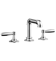 Phylrich 221-04 Works 5 1/2" Double Lever Handle Widespread Low Spout Bathroom Sink Faucet