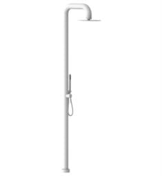 Phylrich 610 Outdoor Shower 89" Pressure Balance Shower Head with Hand Shower