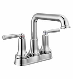 Delta 2536-TP-DST Saylor 6 1/2" Double Handle Tract-Pack Centerset Bathroom Sink Faucet - Pack of 3