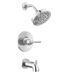 Delta T14435 Saylor 14 Series Pressure Balanced Tub and Shower Trim with Multi-Function Showerhead