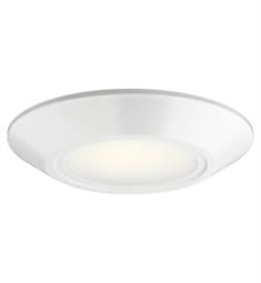 Kichler 43873WHLED Horizon III 1 Light 6 3/8" Round Ceiling Recessed LED Down Light in White