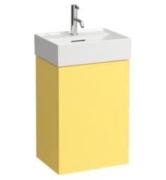 Laufen H407500336441 Kartell 17" Wall Mount Single Bathroom Vanity Only in Mustard Yellow