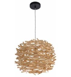 Craftmade P2001-NT Natural 1 Light 16 1/2" Incandescent Pendant Ceiling Light in Natural