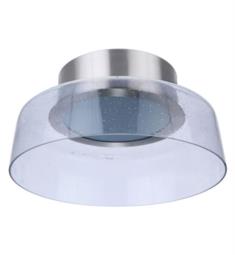 Craftmade 55180-LED Centric 1 Light 10 1/2" LED Flush Mount Light with Clear Seeded Glass Shade