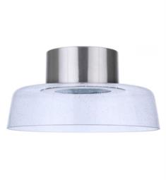 Craftmade 55182-LED Centric 1 Light 13 3/4" LED Flush Mount Light with Clear Seeded Glass Shade