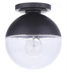 Craftmade ZA3417 Evie 1 Light 7 1/2" Incandescent Flush Mount Light with Clear Glass Shade