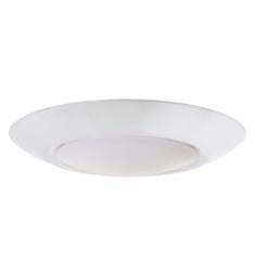 Craftmade X9007-W-LED-4K 1 Light 7 3/8" LED Flush Mount Light in White with Frosted Shade