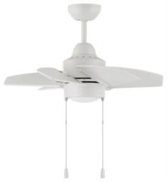 Craftmade PPT246 Propel II 6 Blades 24" Indoor/Outdoor Ceiling Fan with LED Light Kit