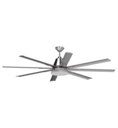 Craftmade WTP728 Wingtip 8 Blades 72" Indoor Ceiling Fan with LED Light Kit