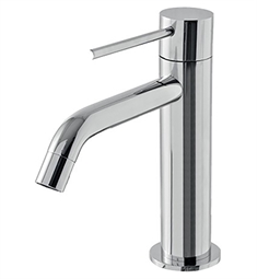 Aquabrass ABFB6B14 Hask 7 1/4" Single Hole Bathroom Sink Faucet with Pop-Up Drain
