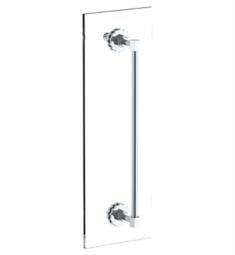 Watermark 133-0.1-SDP James 6"- 24" Center to Center Glass Mounted Single Sided Shower Door Pull Handle with Knob